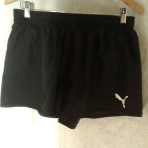 Puma Black Women's Athletic Shorts